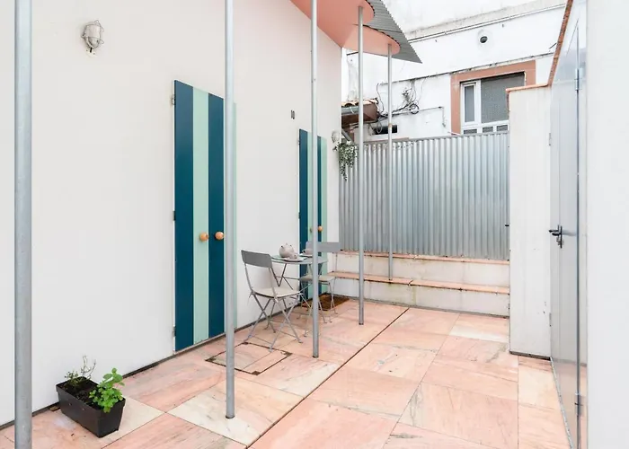 Lejlighed Host Wise - Quiet Colourful House - Garden *