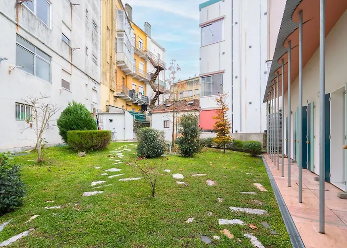 Host Wise - Quiet Colourful House - Garden Lejlighed Porto